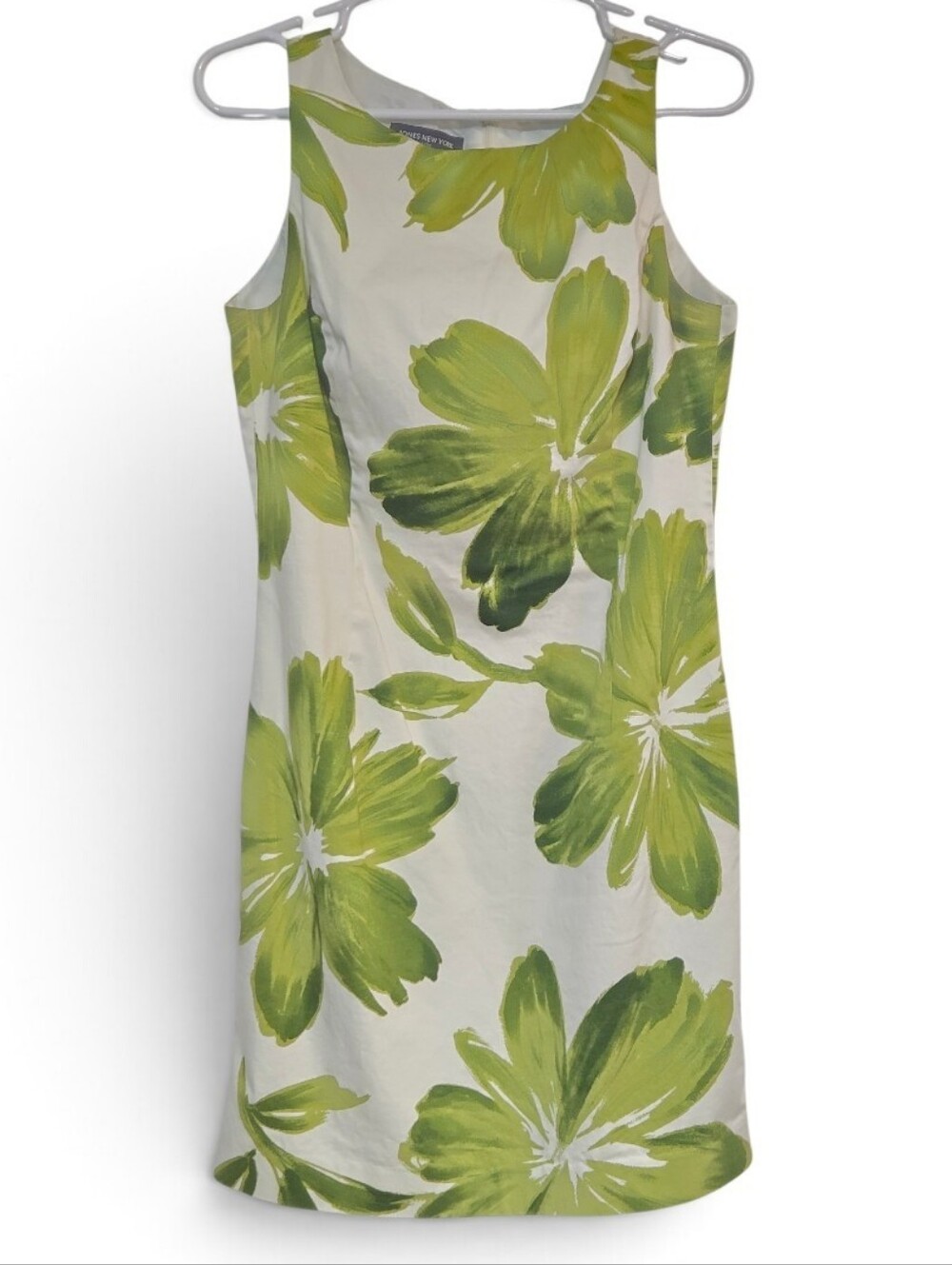Jones New York Midi Sleeveless Green Floral Dress